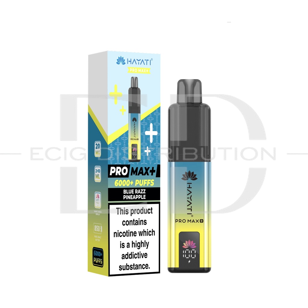 Hayati Pro Max+ Pod Kit - Blue Razz Pineapple 20MG