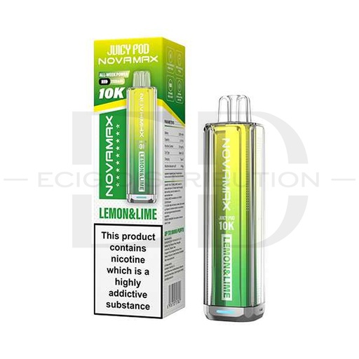 [JUIPNO10KPK-LL] Juicy Pod Novamax 10K Pod Kit - Lemon & Lime