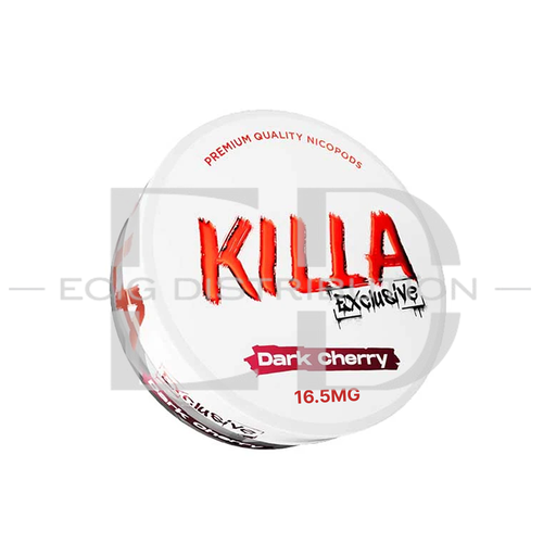 [KILNPO-DC16.5MG] Killa Nicotine Pouches - Dark Cherry 16.5MG