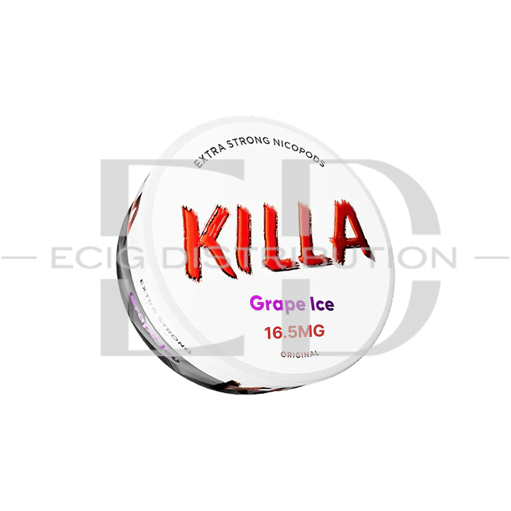 Killa Nicotine Pouches - Grape Ice 16.5MG