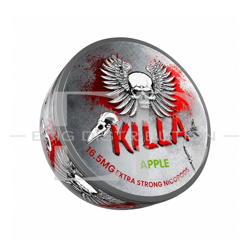 [KILNPO-A16.5MG] Killa Nicotine Pouches - Apple 16.5MG