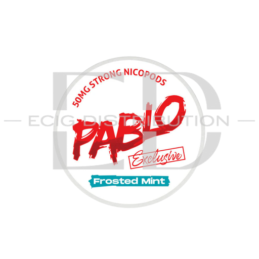 [PABNPO-FM50MG] Pablo Nicotine Pouches - Frosted Mint 50MG