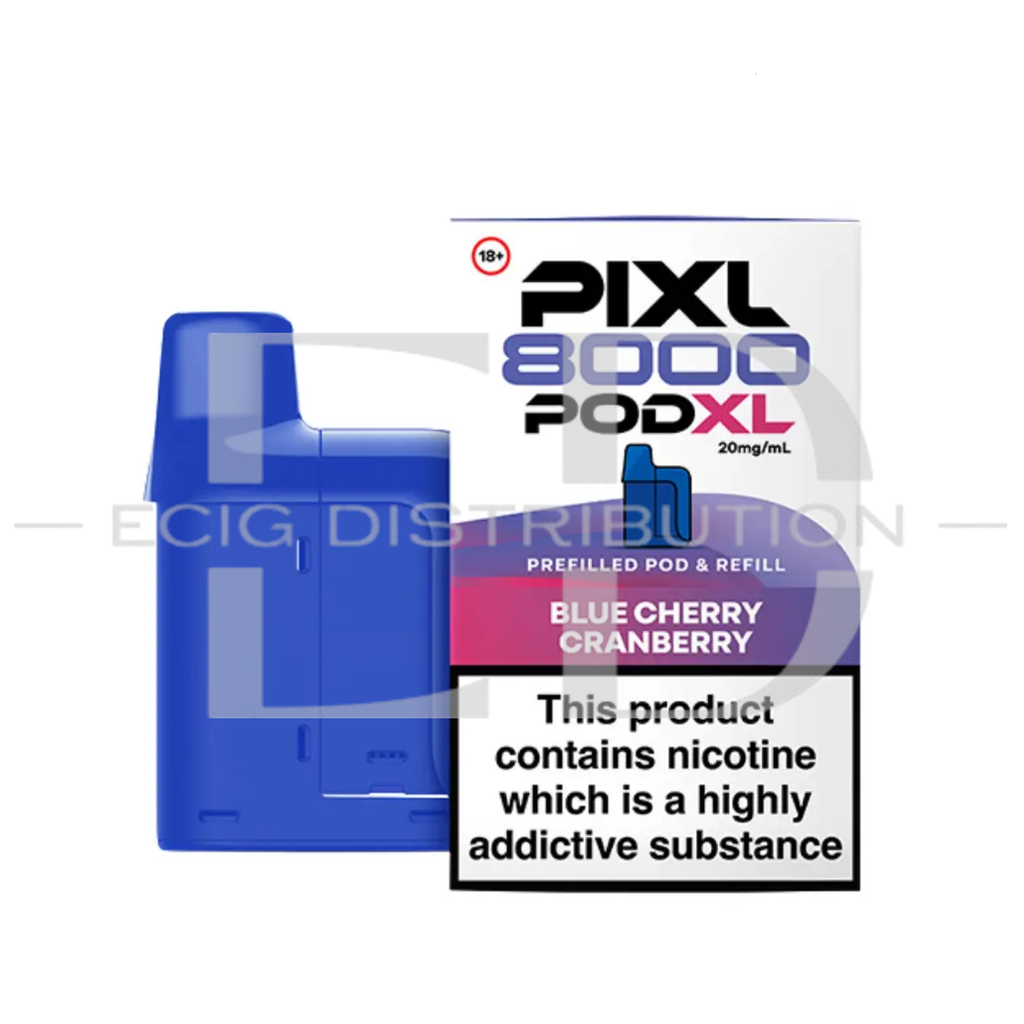 Pixl 8K Refillable Pod - Blue Cherry Cranberry