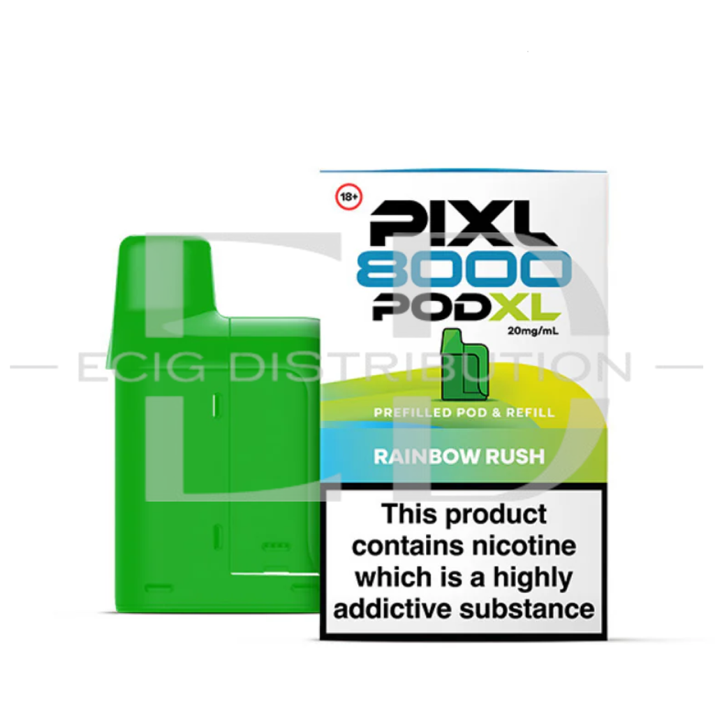 Pixl 8K Refillable Pod - Rainbow Rush