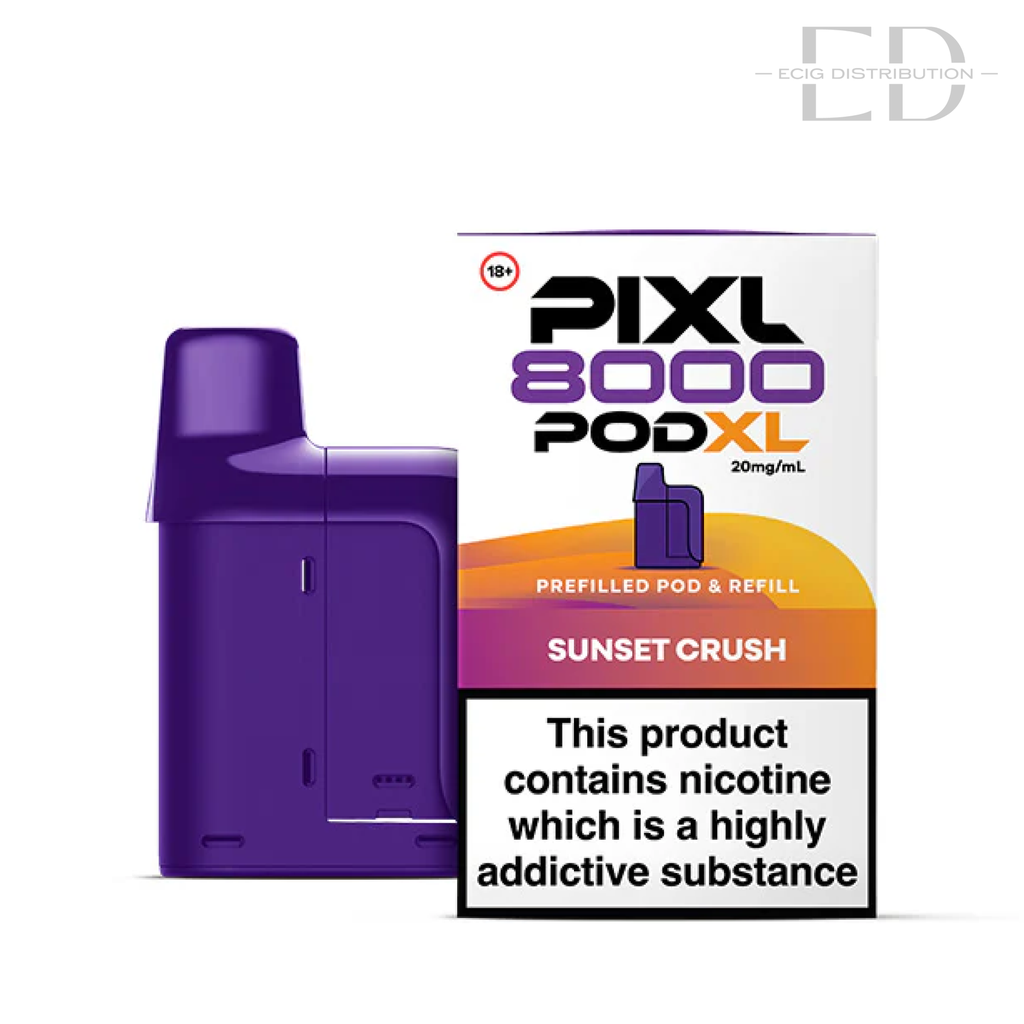 Pixl 8K Refillable Pod - Sunset Crush