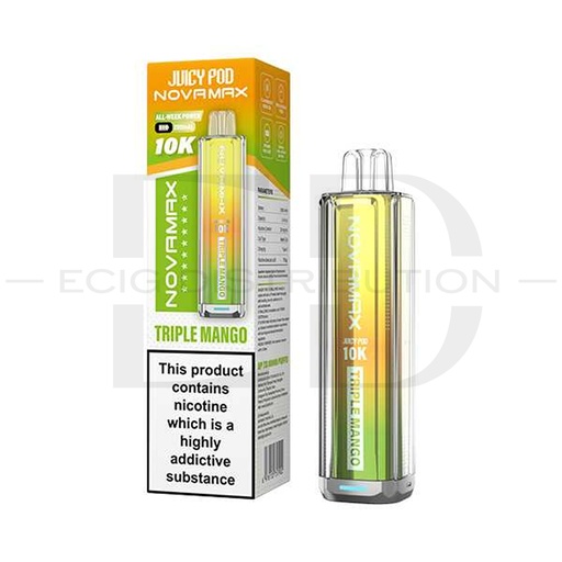 [JUIPNO10KPK-TM] Juicy Pod Novamax 10K Pod Kit - Triple Mango