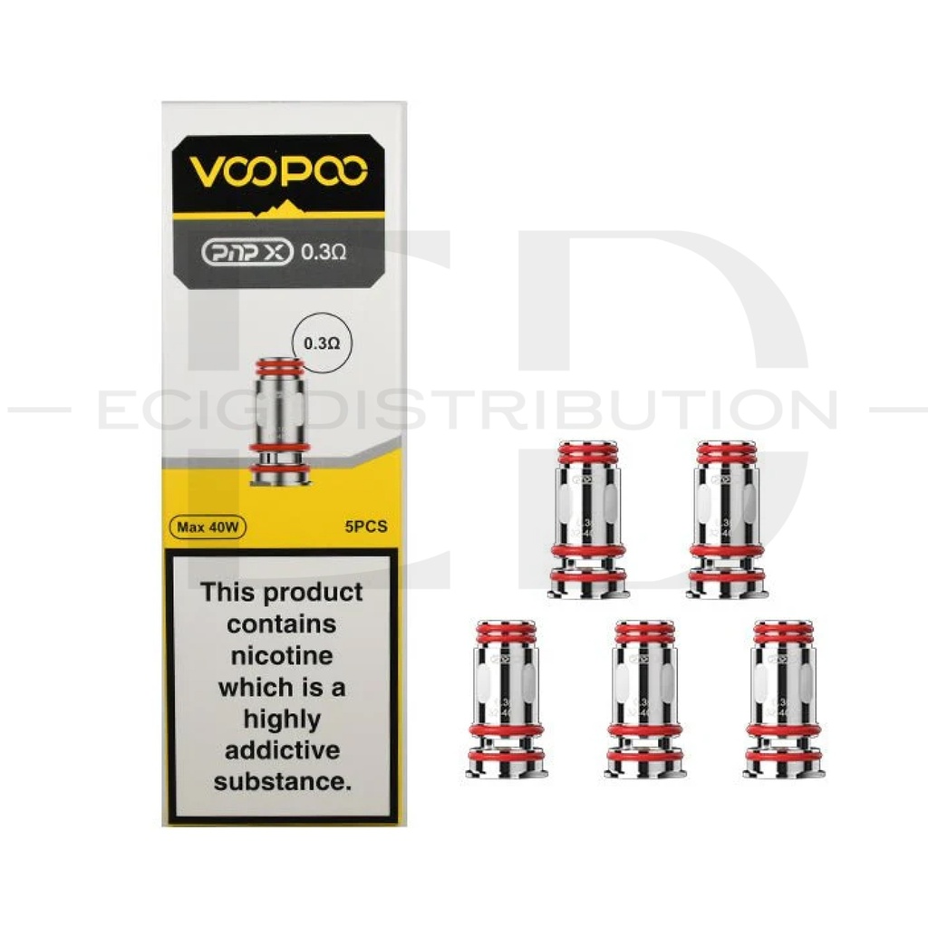 Voopoo PNP X Coil 5Pcs/Pack - 0.3 Ohm