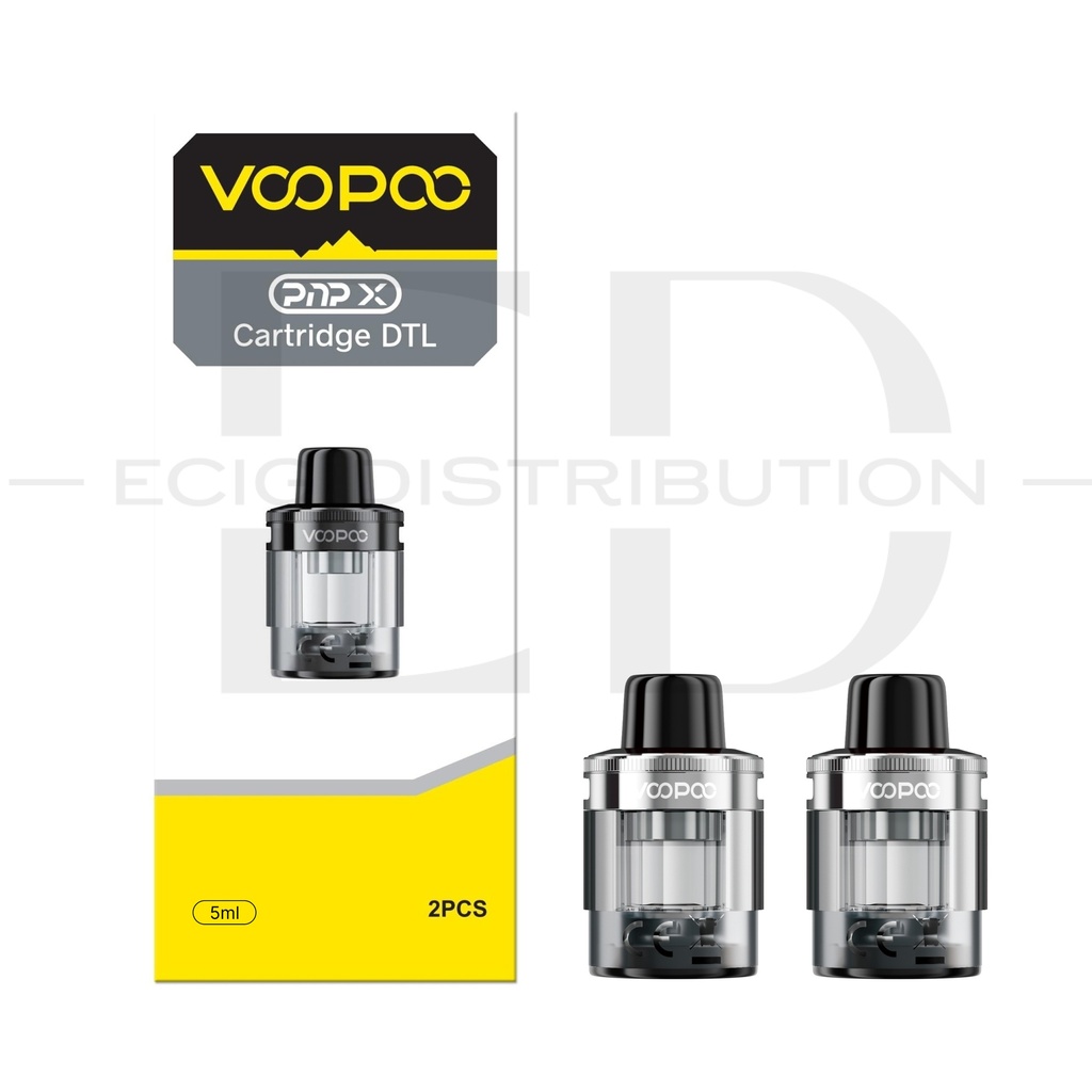 Voopoo PNP X DTL Refillable Pod 2Pcs/Pack - Silver XL