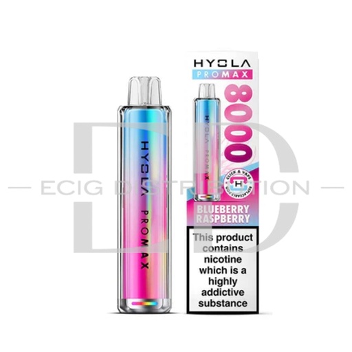[HYOP8KPK-BR] Hyola Promax 8K Pod Kit - Blueberry Raspberry