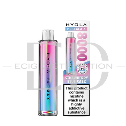 [HYOP8KPK-SBR] Hyola Promax 8K Pod Kit - Strawberry Blue Razz