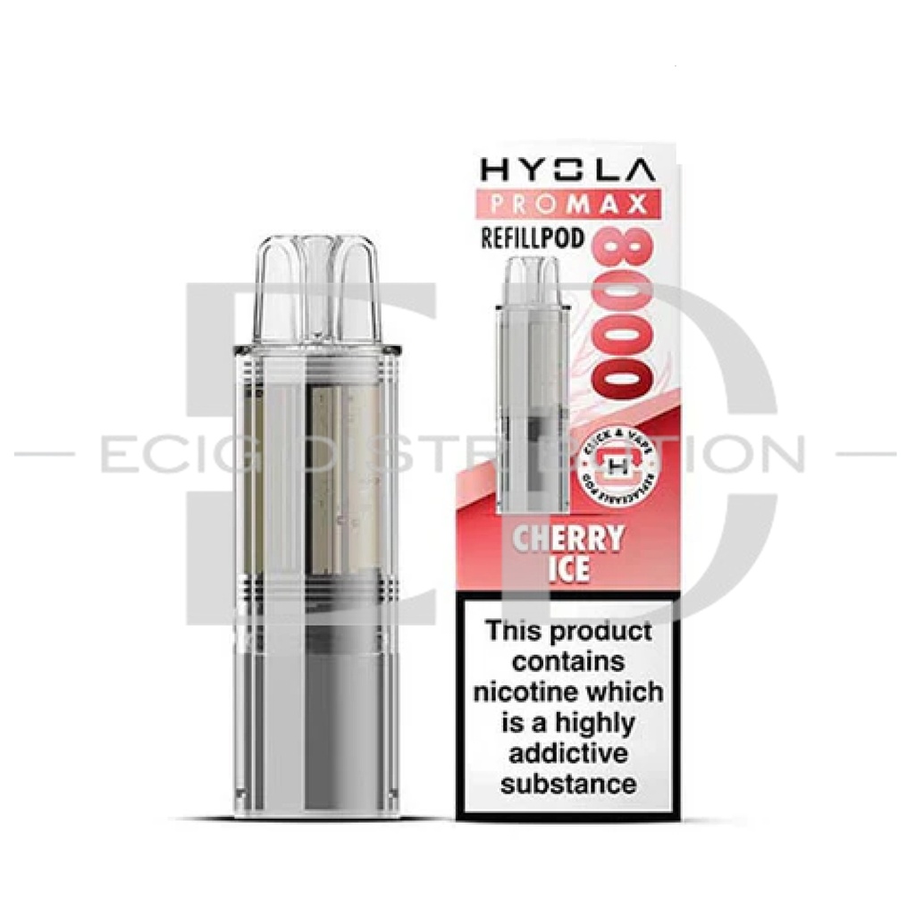 Hyola Promax 8K Refillable Pod - Cherry Ice