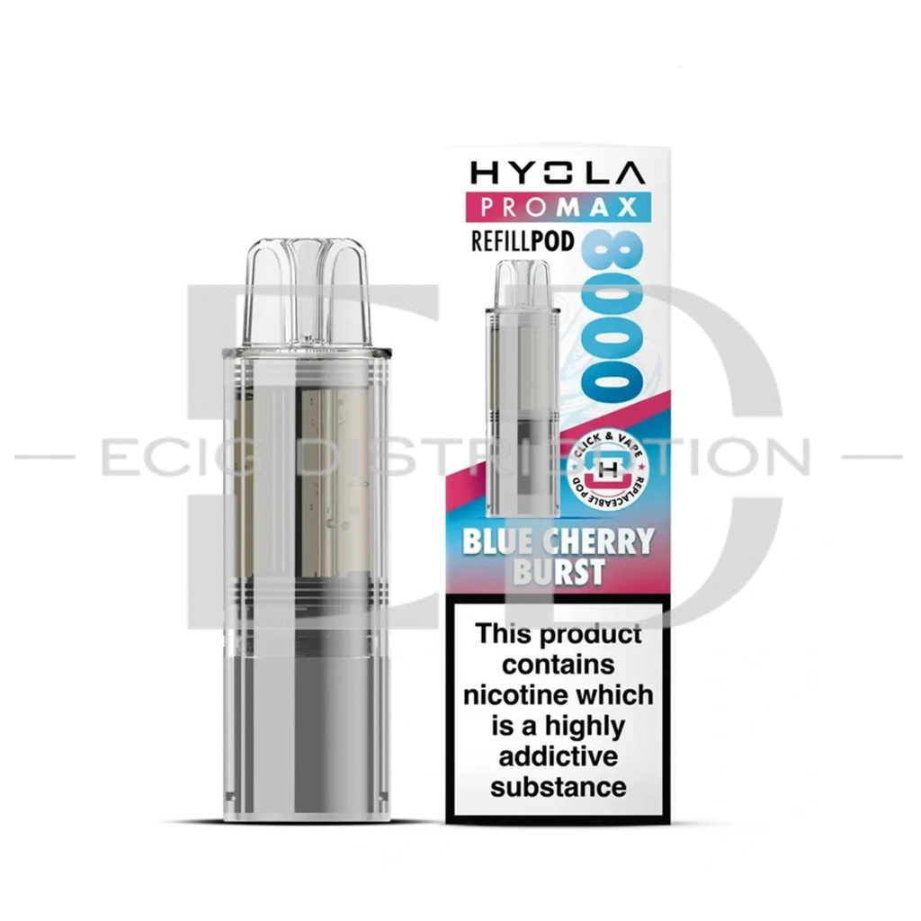 Hyola Promax 8K Refillable Pod - Blue Cherry Burst