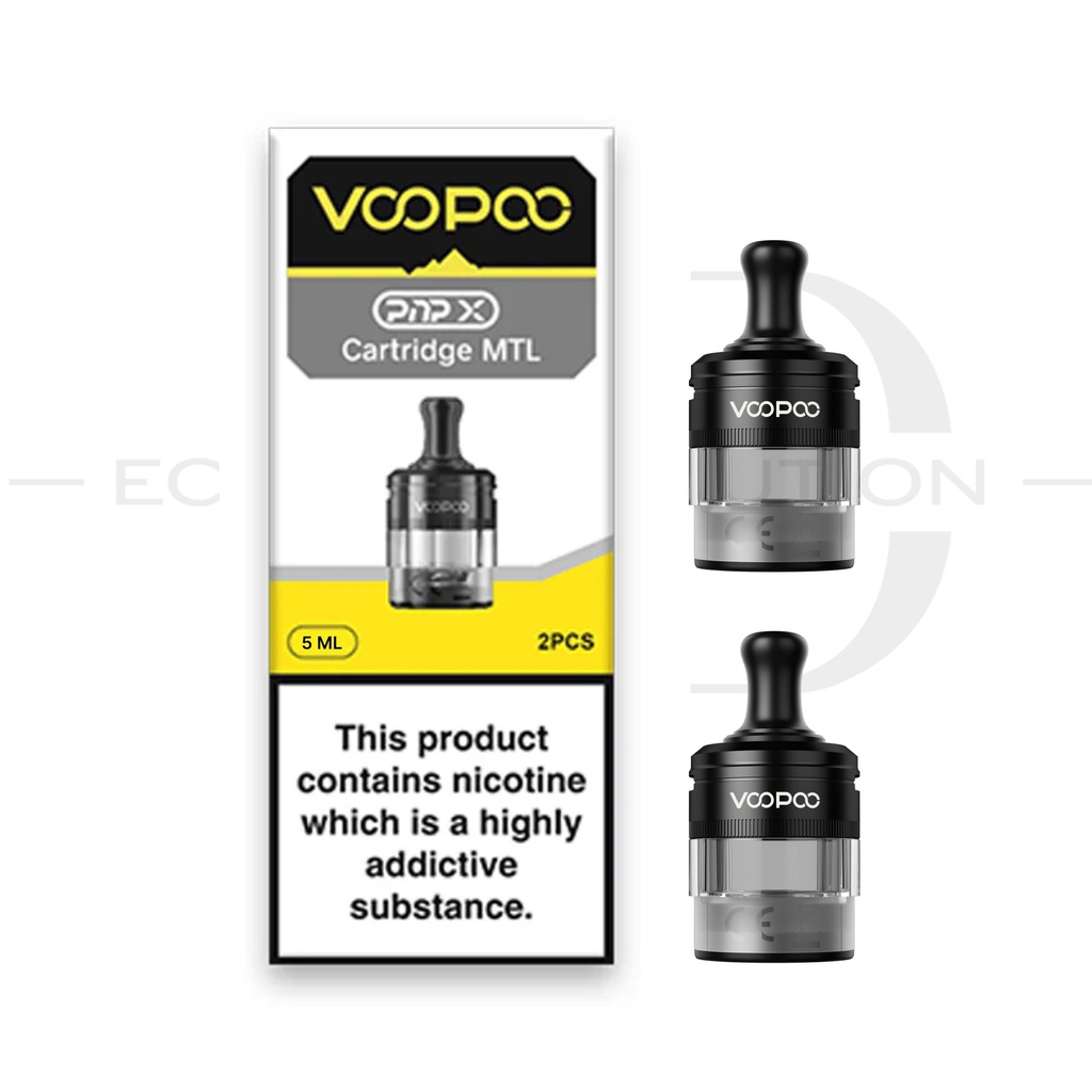 Voopoo PNP X MTL Refillable Pod 2Pcs/Pack - Black XL