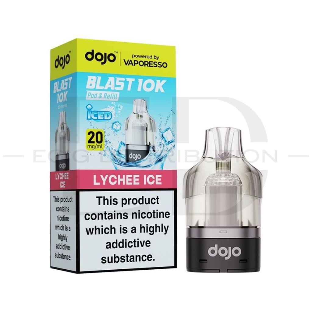 Vaporesso Dojo Blast 10/30K Refillable Pod - Lychee Ice 20MG