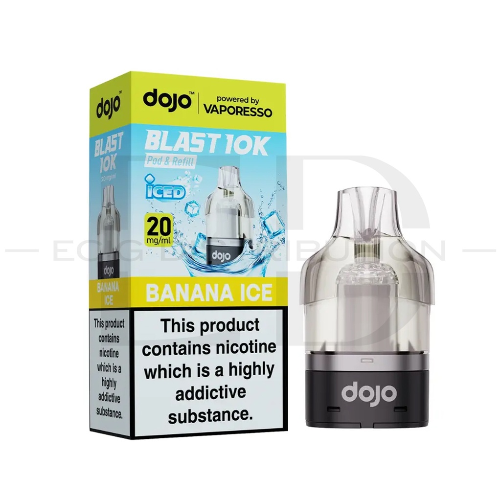 Vaporesso Dojo Blast 10/30K Refillable Pod - Banana Ice 20MG