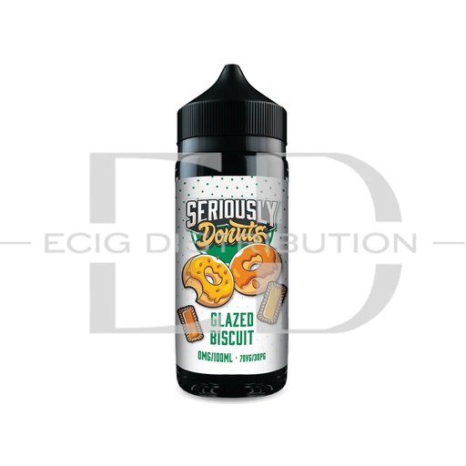 [DOOSDO100ML70/30-GB0MG] Doozy Seriously Donuts 100ML 70/30 - Glazed Biscuit 0MG