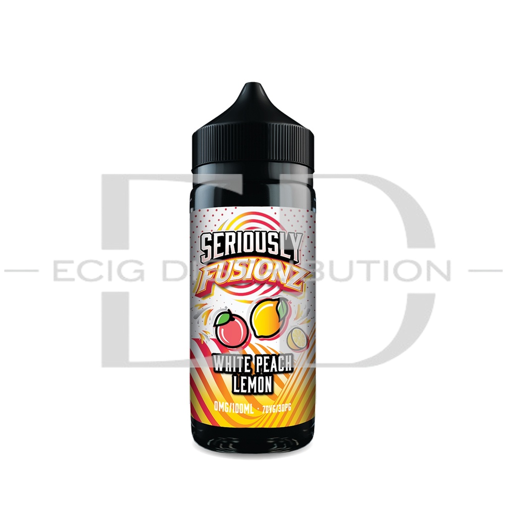 Doozy Seriously Fusionz 100ML 70/30 - White Peach Lemon 0MG