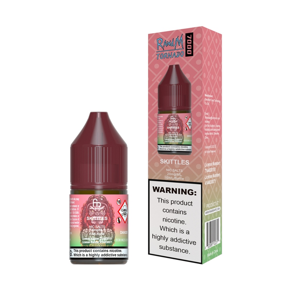 Fumot RandM Nic Salts - Skittles 20MG