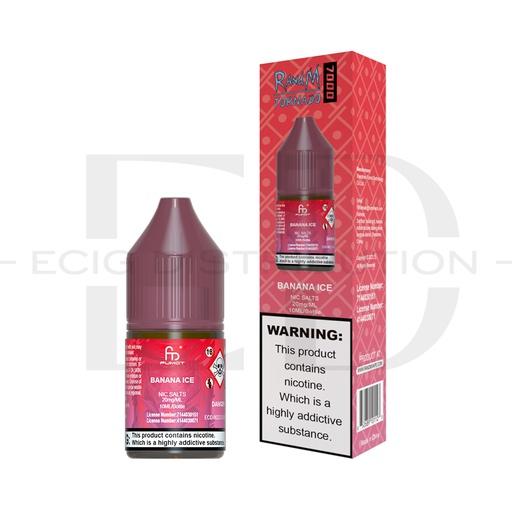 [FUMRNIS-BI20MG] Fumot RandM Nic Salts - Banana Ice 20MG