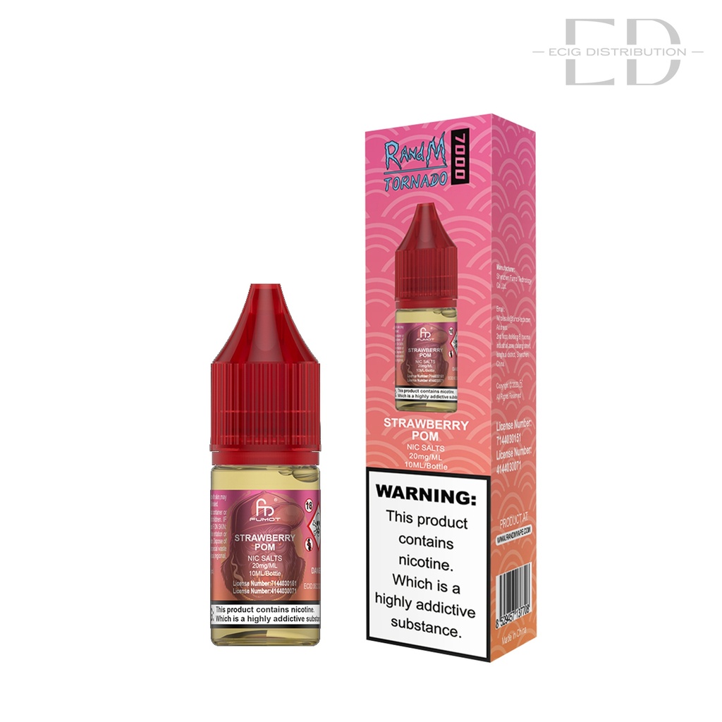 Fumot RandM Nic Salts - Strawberry Pom 20MG