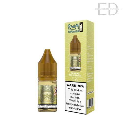 [FUMRNIS-BM20MG] Fumot RandM Nic Salts - Banana Milkshake 20MG