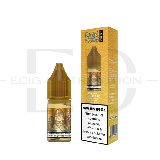 [FUMRNIS-BC20MG] Fumot RandM Nic Salts - Banana Custard 20MG