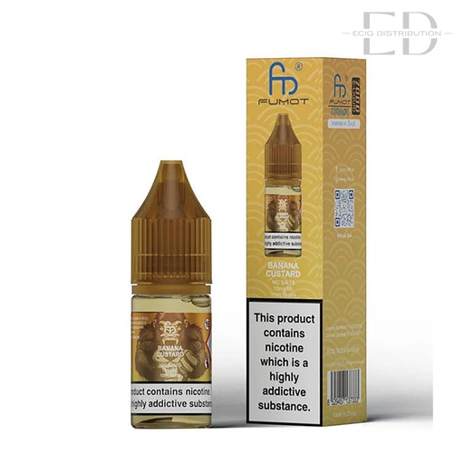 [FUMRNIS-BC10MG] Fumot RandM Nic Salts - Banana Custard 10MG