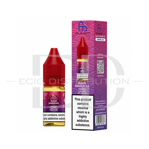 [FUMRNIS-BDI20MG] Fumot RandM Nic Salts - Black Dragon Ice 20MG