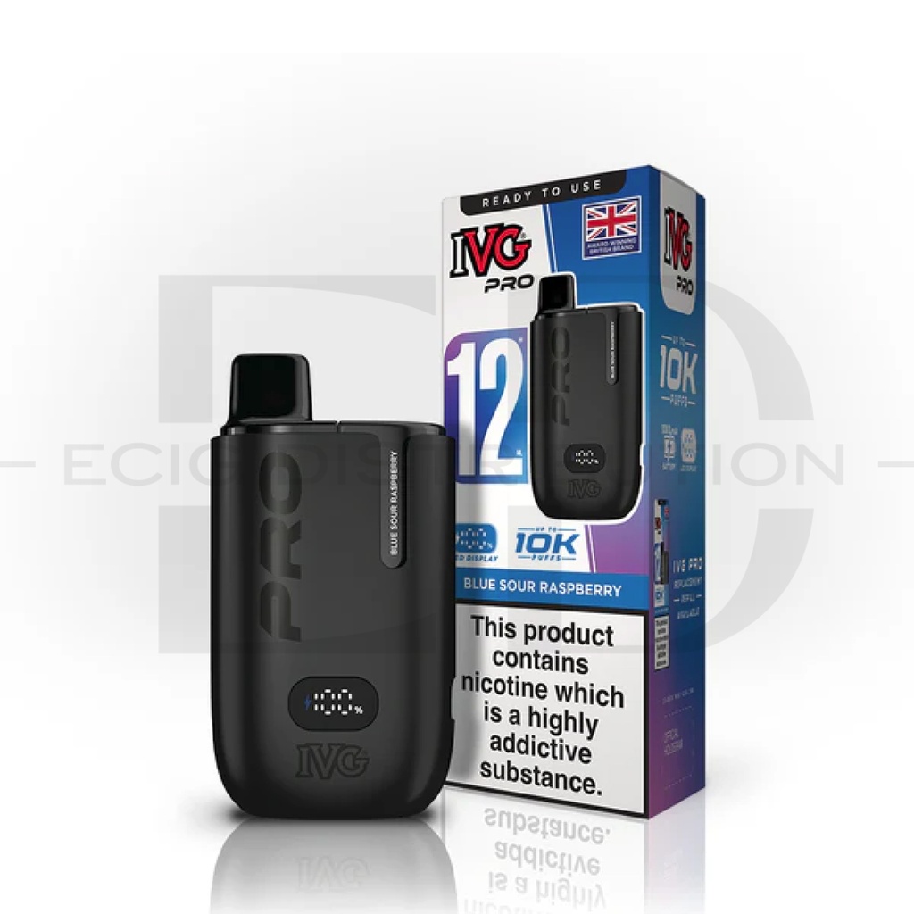 IVG Pro 12 Pod Kit - Blueberry Sour Raspberry 20MG