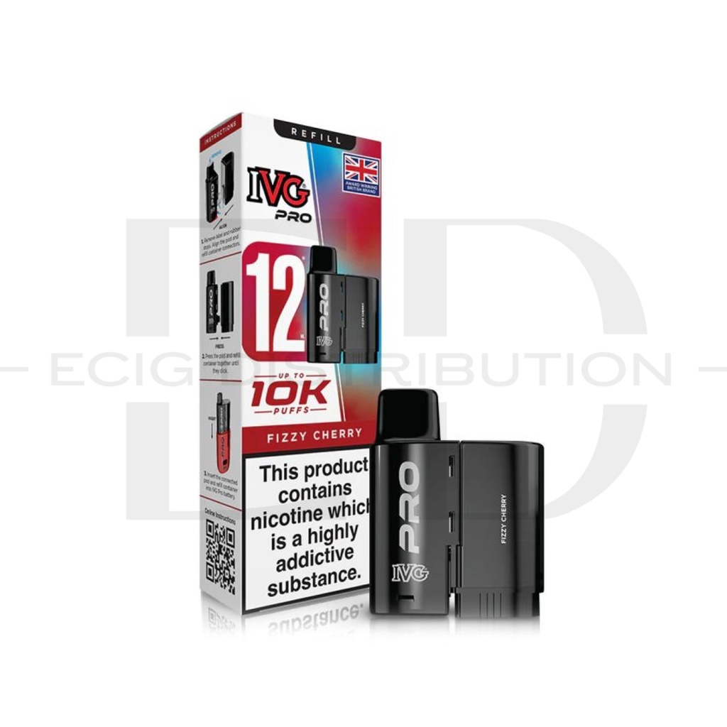 IVG Pro 12 Refillable Pod - Fizzy Cherry 20MG
