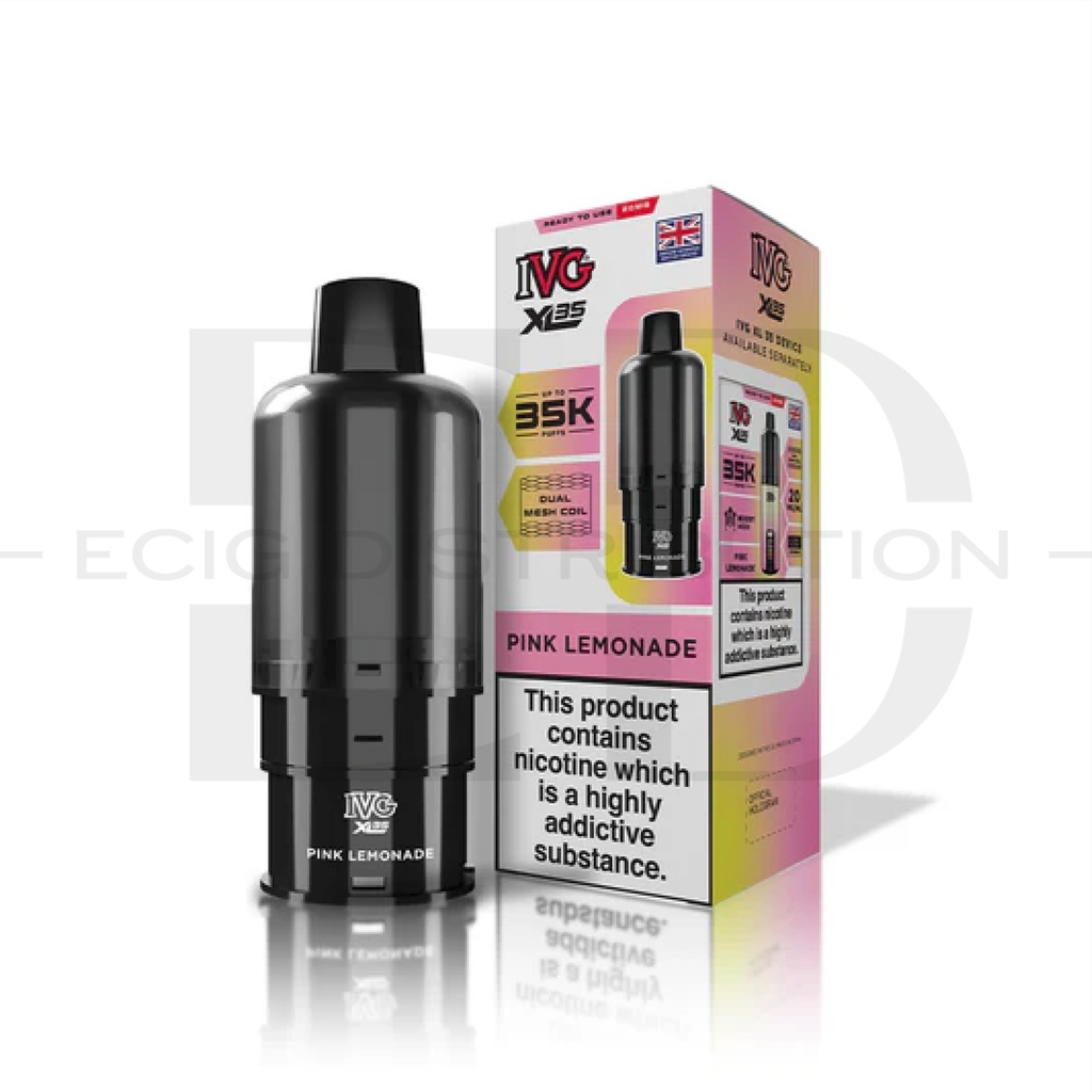 IVG XL 35 Refillable Pod - Pink Lemonade 20MG