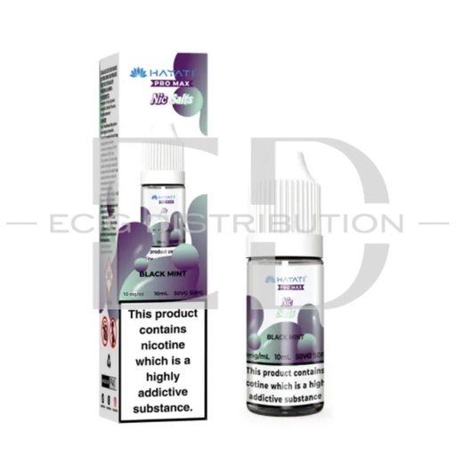 [HAYNSA-BM10MG] Hayati Nic Salts - Black Mint 10MG