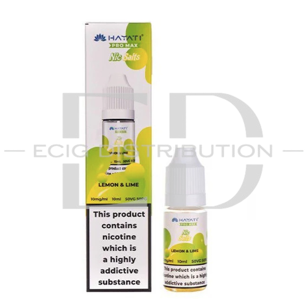 Hayati Nic Salts - Lemon & Lime 10MG