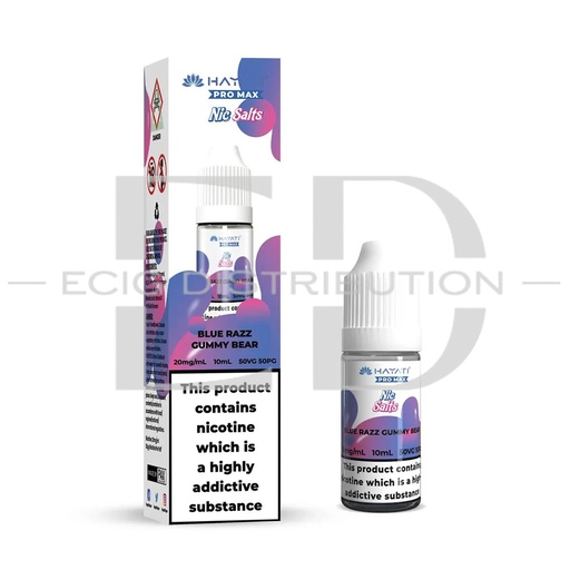 [HAYNSA-BRGB20MG] Hayati Nic Salts - Blue Razz Gummy Bear 20MG