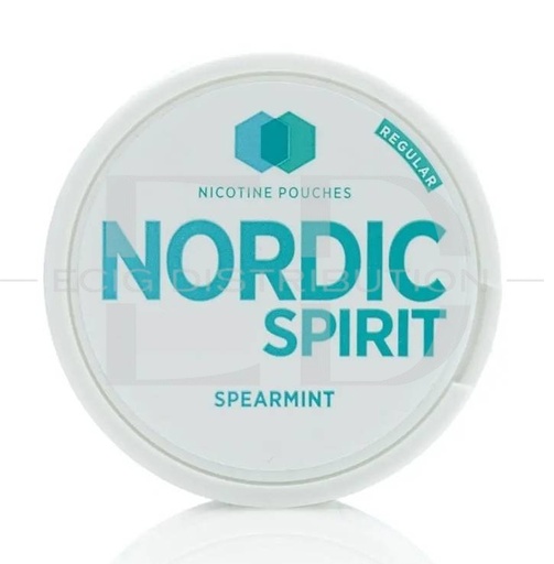 [NORSRENP-S] Nordic Spirit Regular Nicotine Pouches - Spearmint