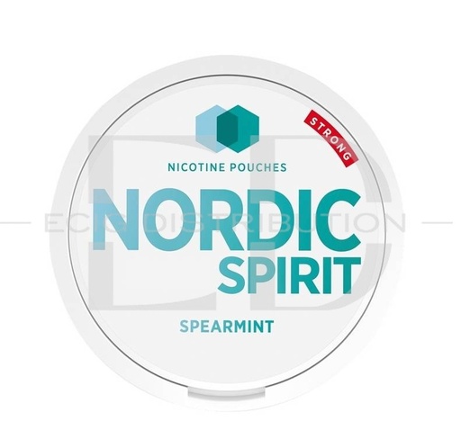 [NORSSTNP-S] Nordic Spirit Strong Nicotine Pouches - Spearmint