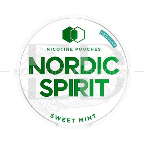 [NORSRENP-SM] Nordic Spirit Regular Nicotine Pouches - Sweet Mint