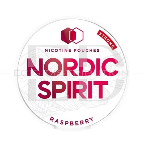 [NORSSTNP-R] Nordic Spirit Strong Nicotine Pouches - Raspberry