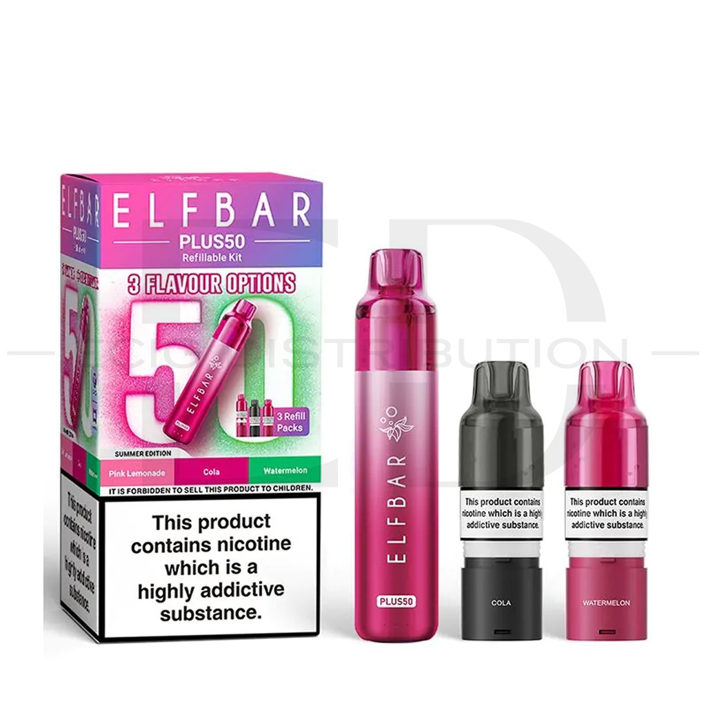 Elfbar Plus50 Pod Kit - Summer Edition