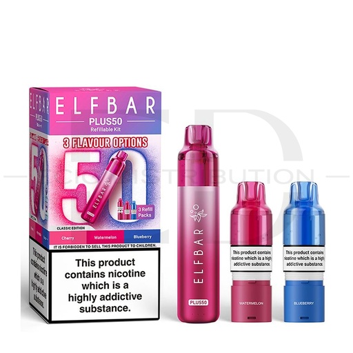 [ELFPlus50POK-CE] Elfbar Plus50 Pod Kit - Classic Edition