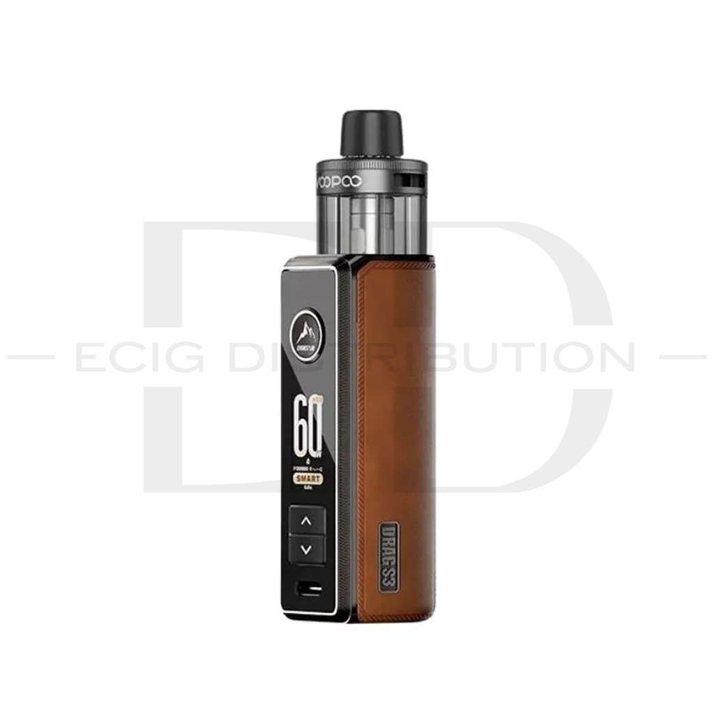 Voopoo Drag S3 Pod Kit - Brown