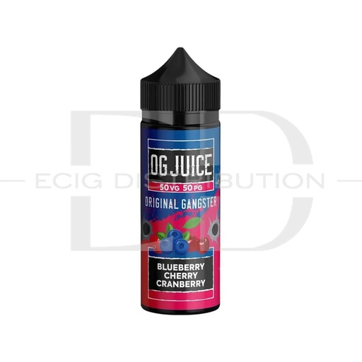 [OG100MLSH50/50-BCC0MG] OG 100ML Shortfills 50/50 - Blueberry Cherry Cranberry 0MG