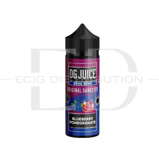 [OG100MLSH50/50-BP0MG] OG 100ML Shortfills 50/50 - Blueberry Pomegranate 0MG