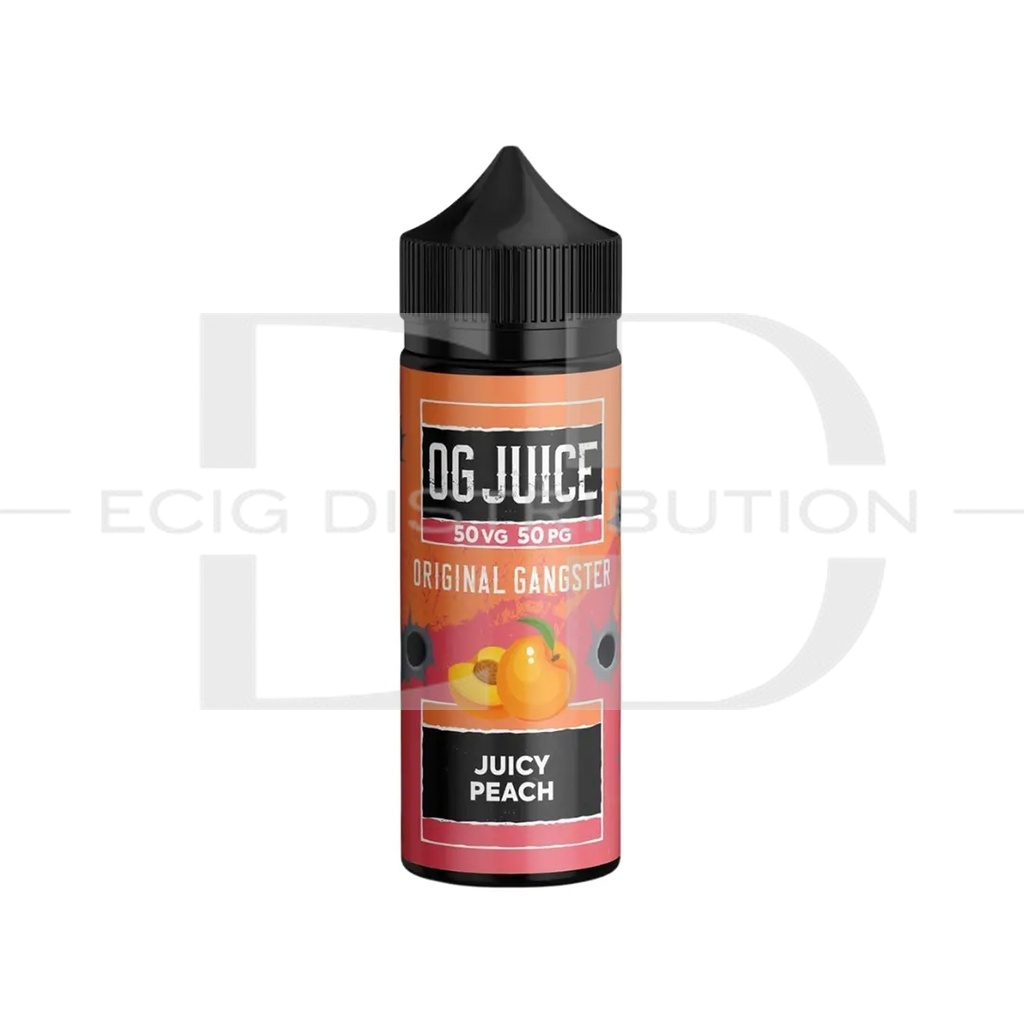 OG 100ML Shortfills 50/50 - Juicy Peach 0MG