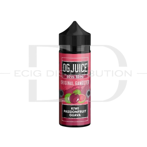 [OG100MLSH50/50-KPG0MG] OG 100ML Shortfills 50/50 - Kiwi Passionfruit Guava 0MG