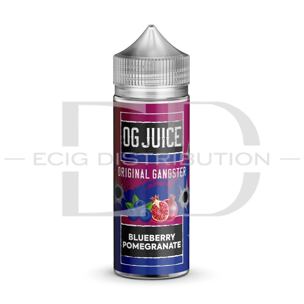 OG 100ML Shortfills 70/30 - Blueberry Pomegranate 0MG