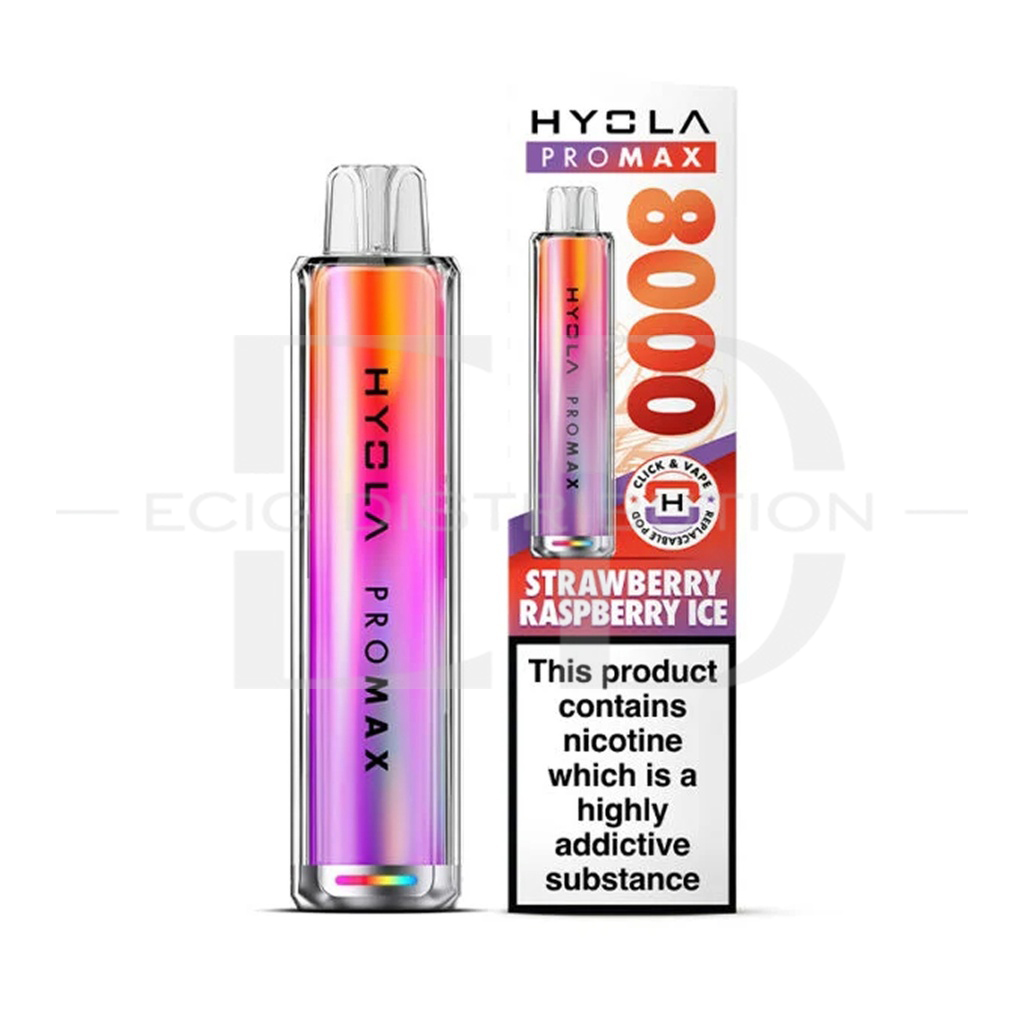 Hyola Promax 8K Pod Kit - Strawberry Raspberry Ice