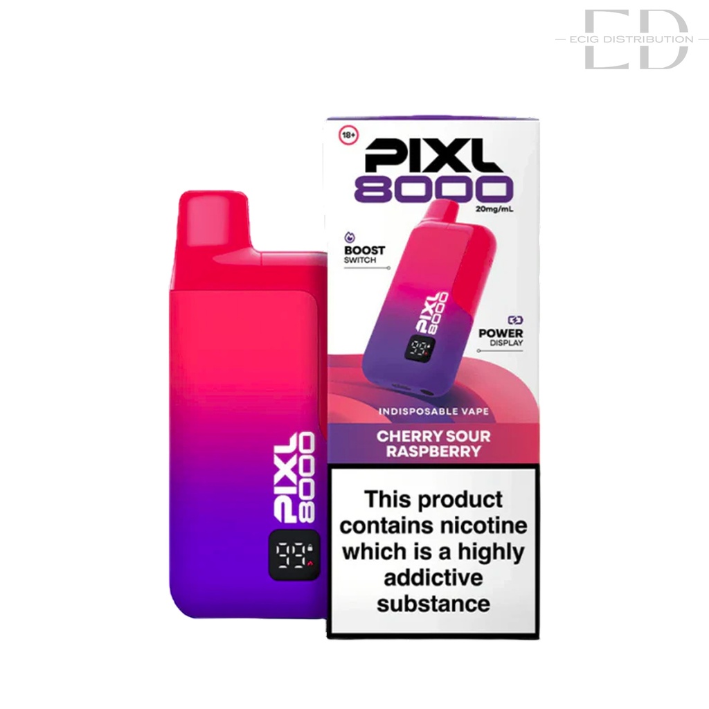 Pixl 8K Pod Kit - Cherry Sour Raspberry