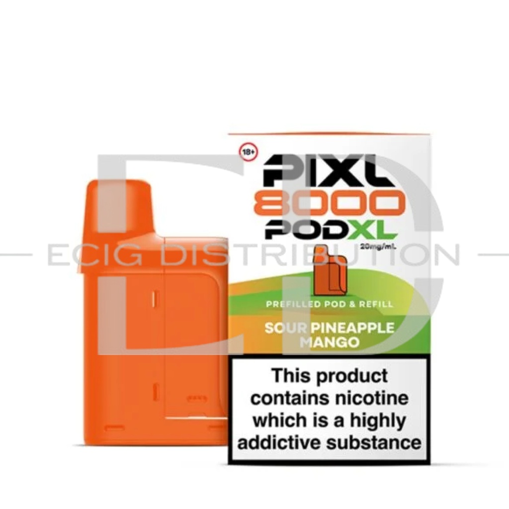 Pixl 8K Refillable Pod - Sour Pineapple Mango