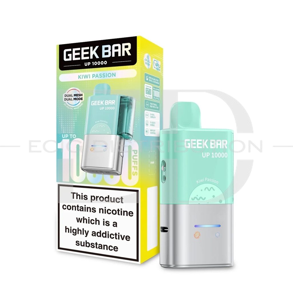 Geekbar UP 10K Pod Kit - Kiwi Passion 20MG